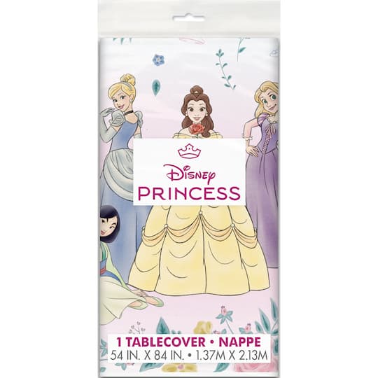 54" x 84" Disney® Princess Plastic Table Cover